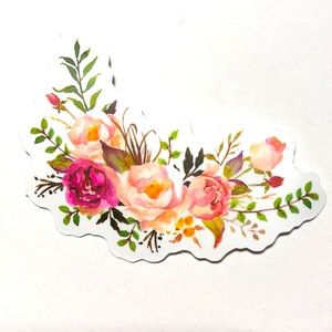 3/$5 of DIFFERENT stickers with this 1 or make your own bundle-FLOWERS bouquet